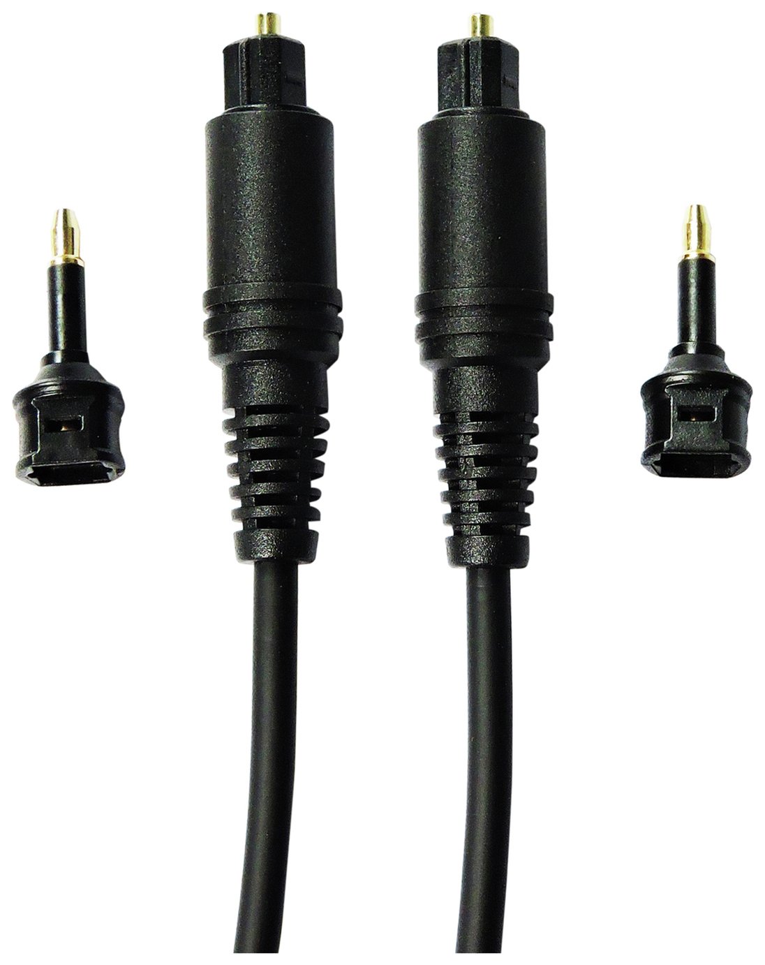 2m Audio Optical Cable - Black