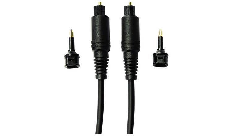 2m Audio Optical Cable - Black
