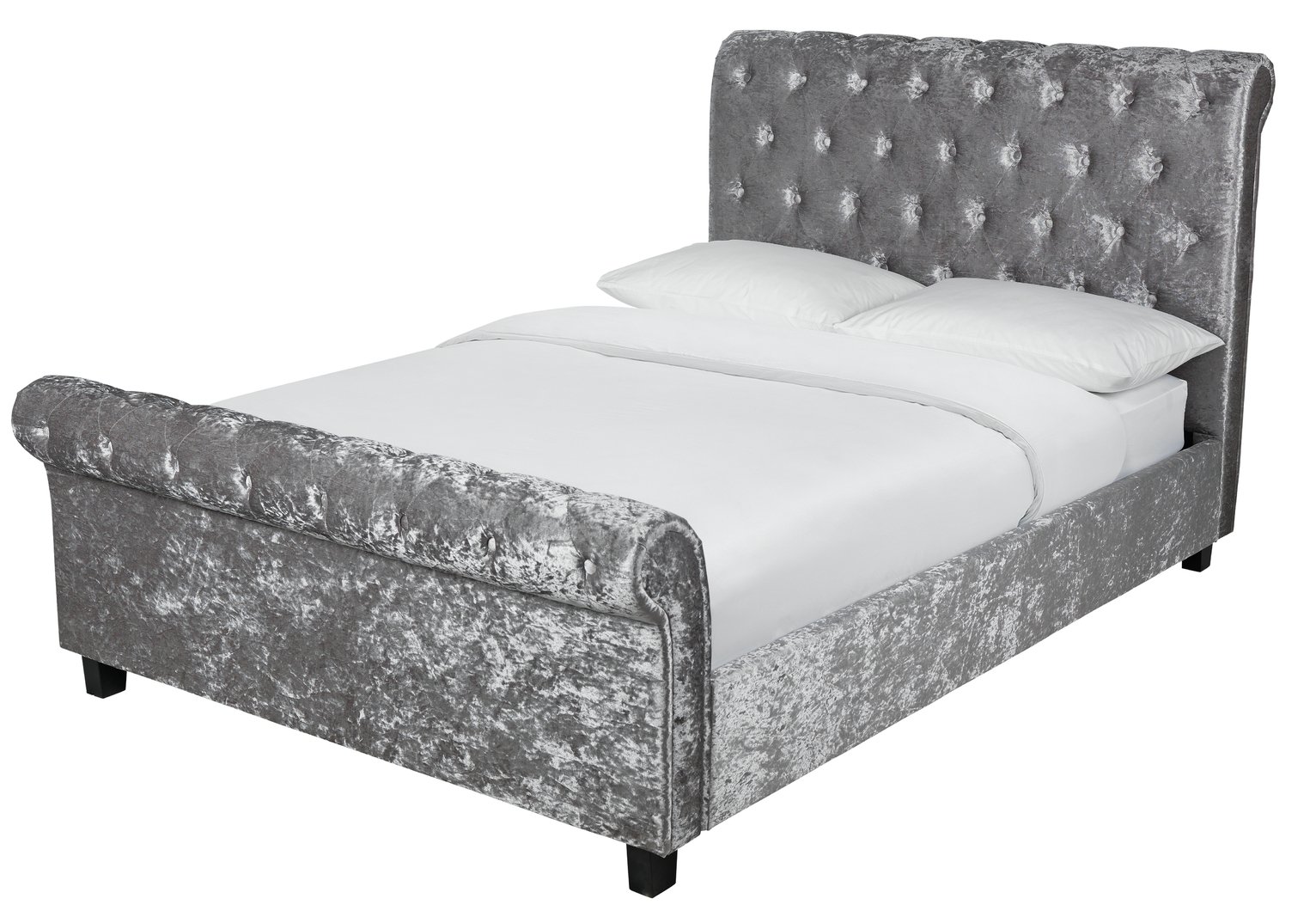 Argos Home Penelope Crushed Velvet Double Bed Frame Review