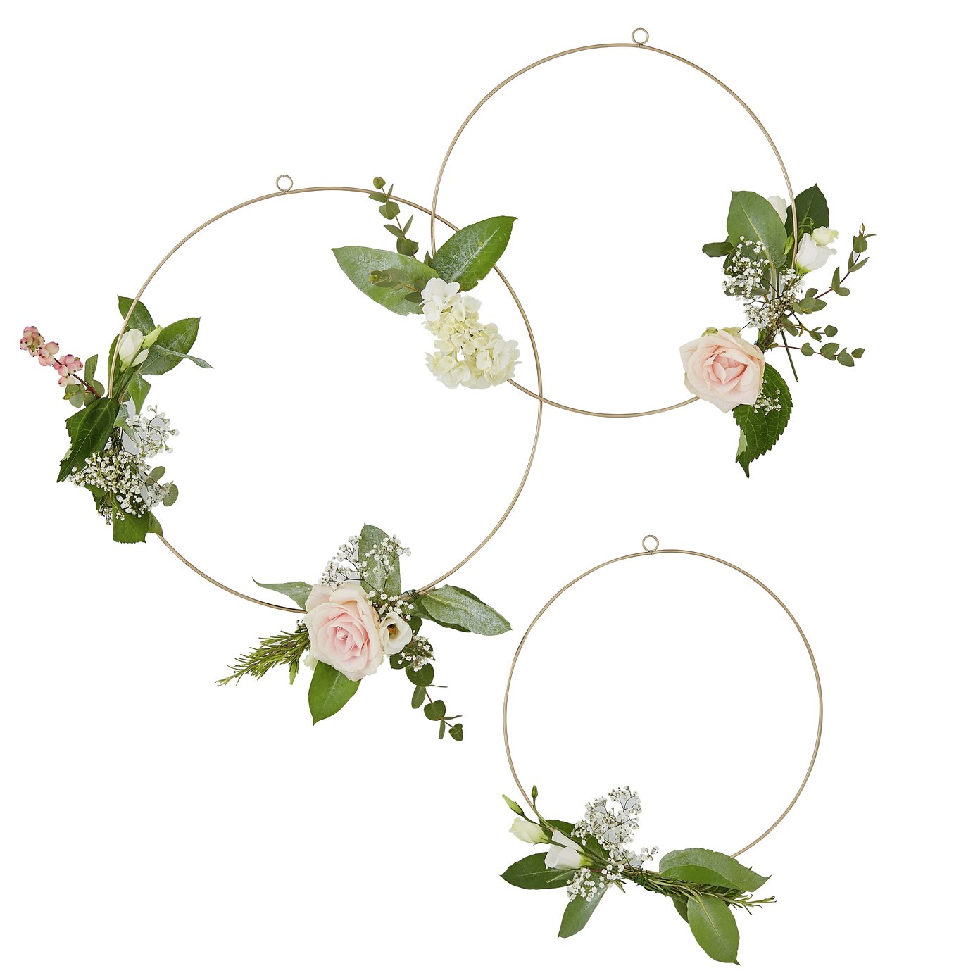 Ginger Ray Floral Hoops