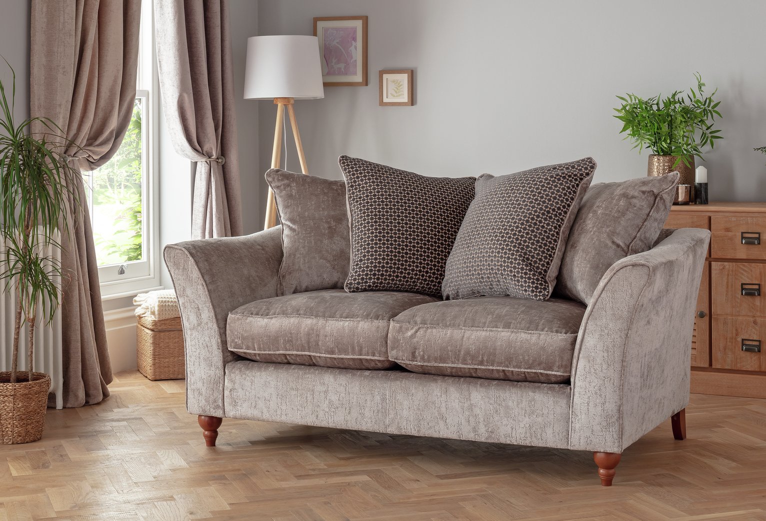 Argos Home Buxton 2 Seater Fabric Sofa Review