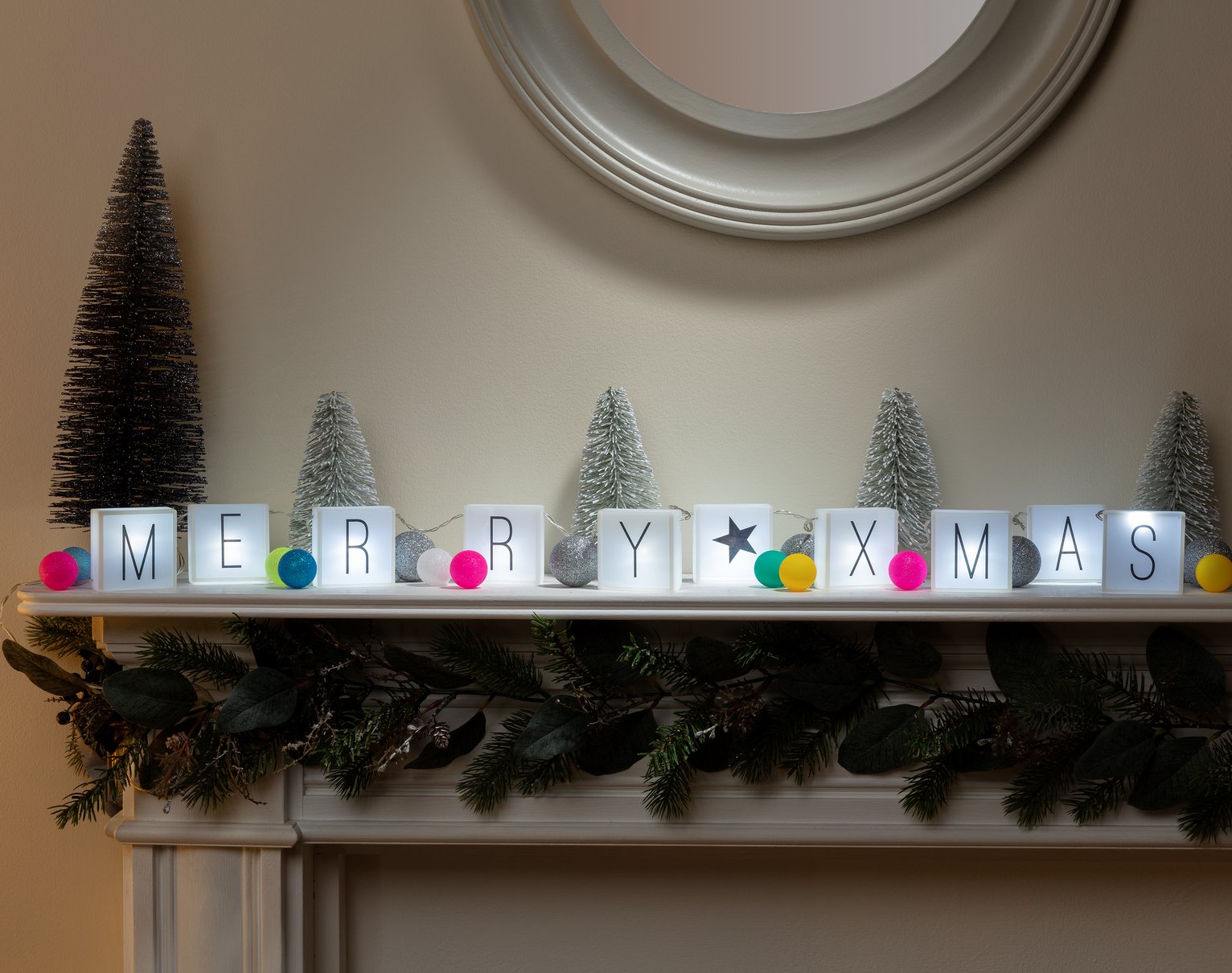 Argos Home Personalised Light Box String Lights