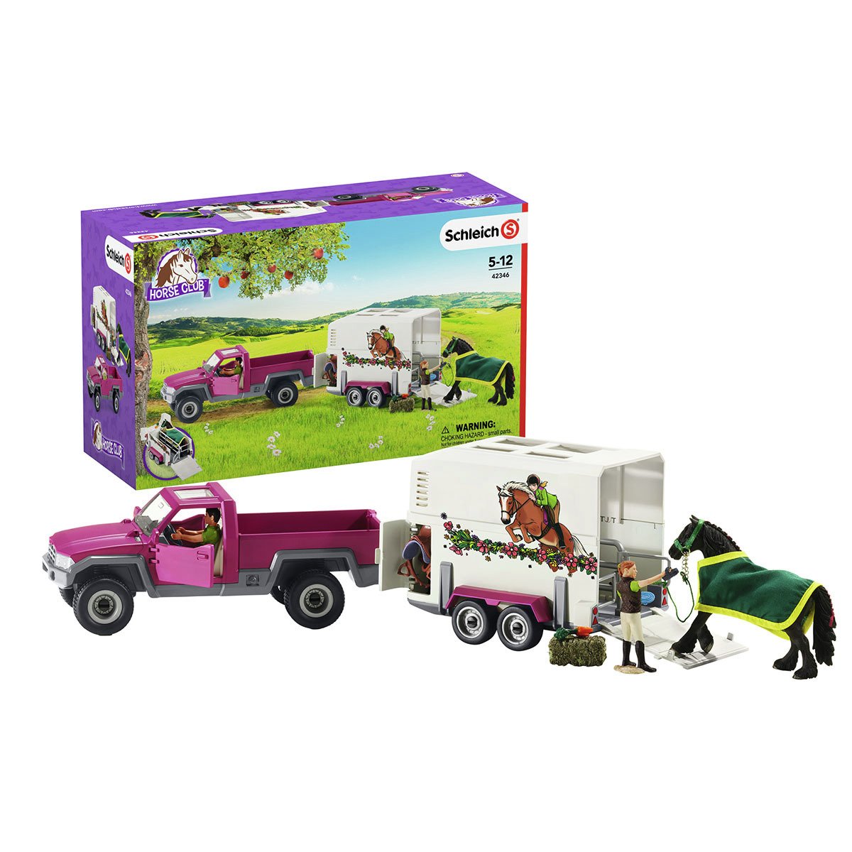 Schleich Horse Club Pick up Horse Box Review