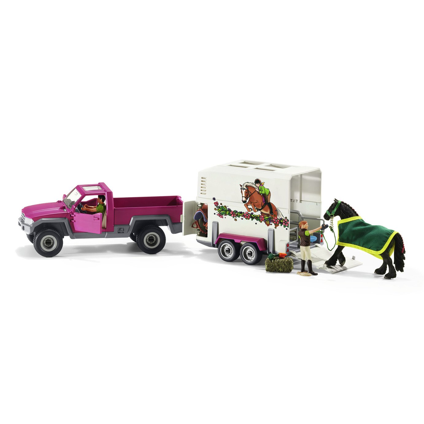 Schleich Horse Club Pick up Horse Box Review