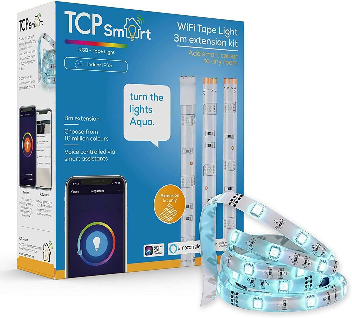 TCP Smart Wi-Fi LED Tape Light RGB 3M Extension Kit Review