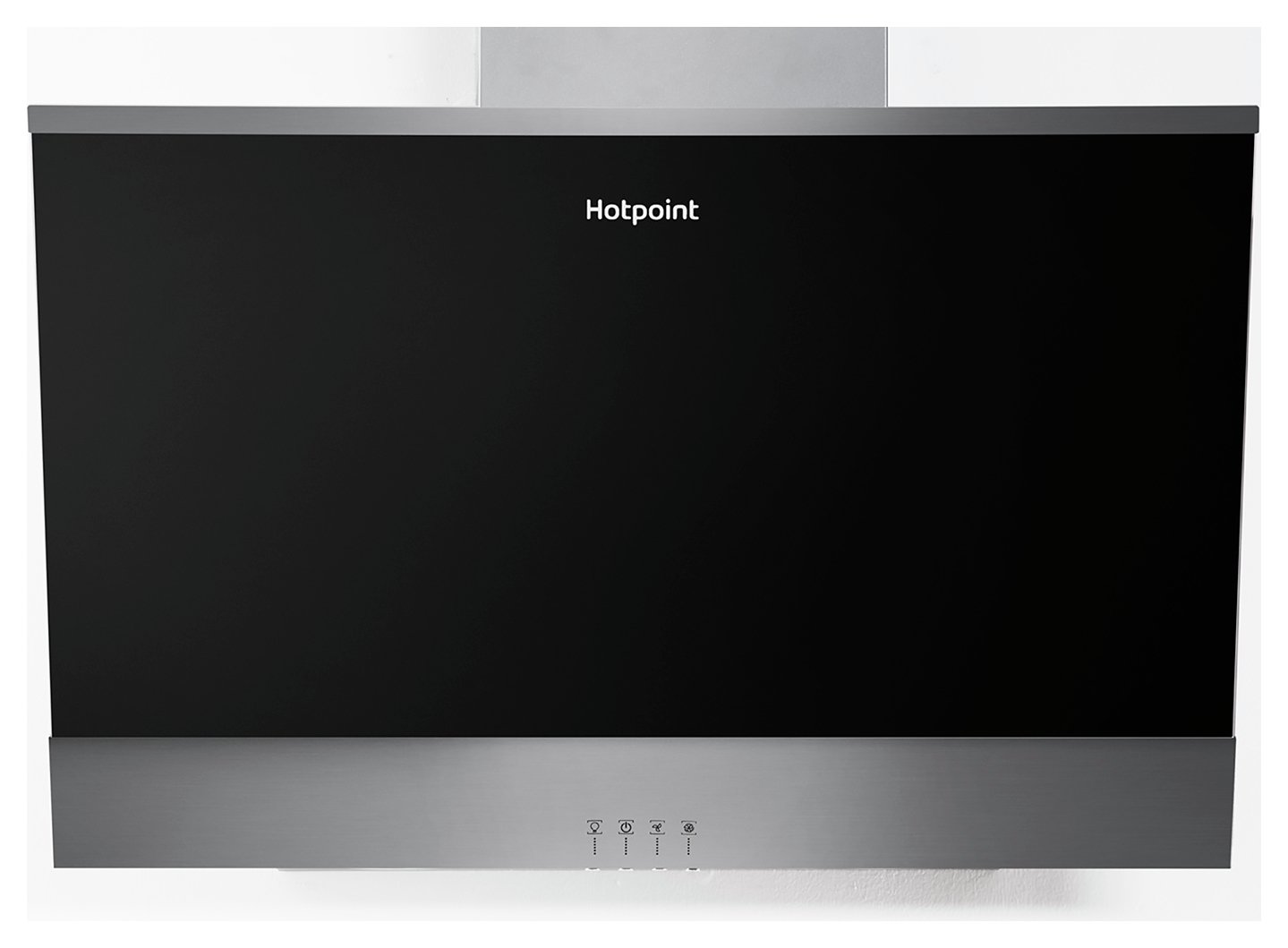Hotpoint PHVP6.6FLMK 59.8cm Cooker Hood - Black