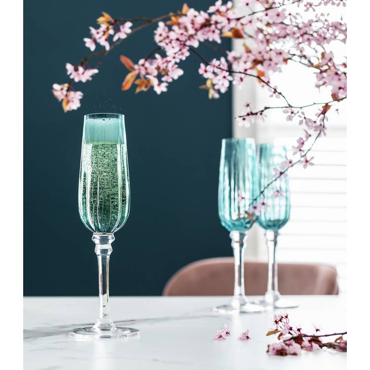 Habitat Japonica Set of 4 Prosecco Glasses 0