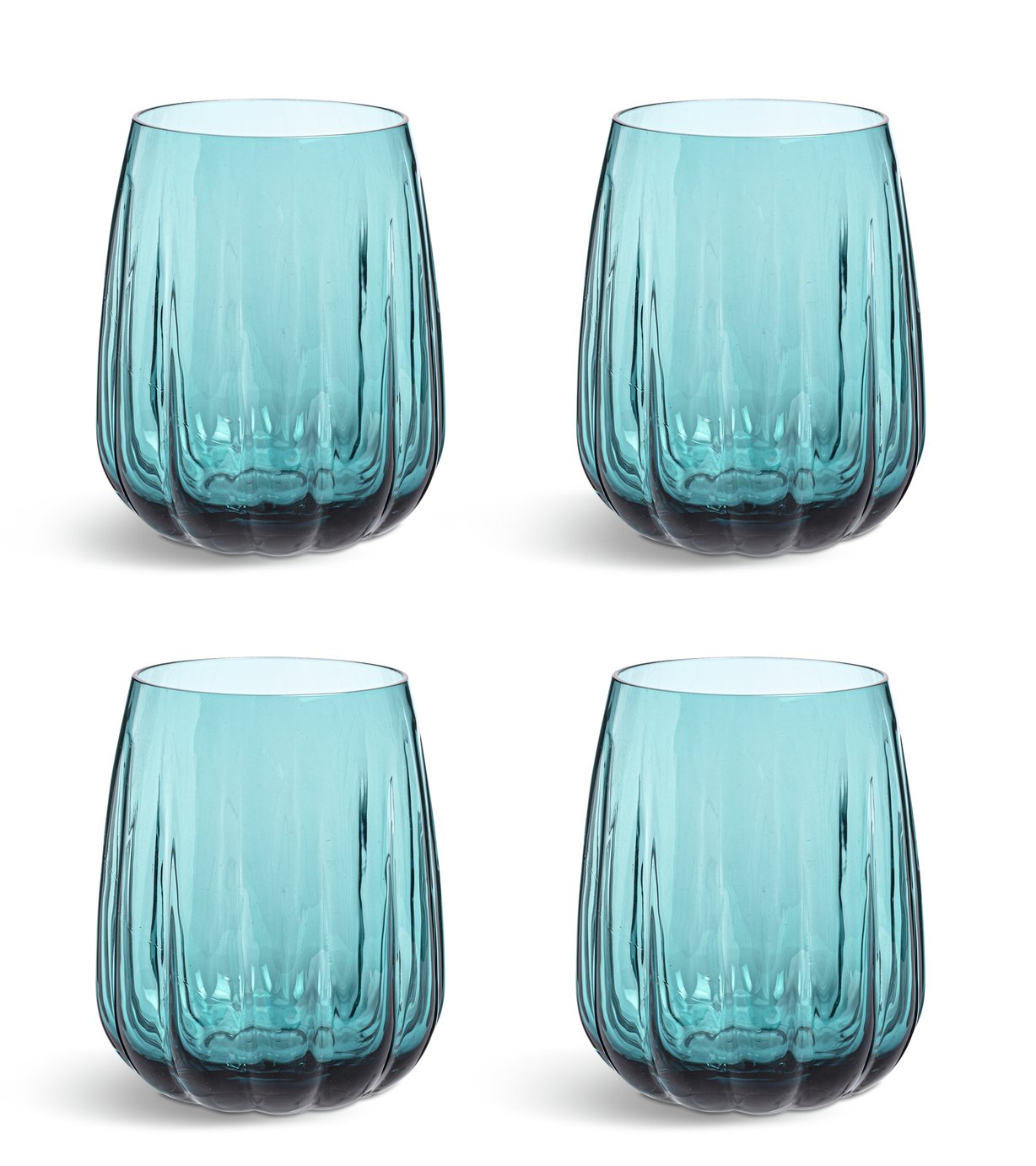 Habitat Japonica Set of 4 Tumbler Glasses