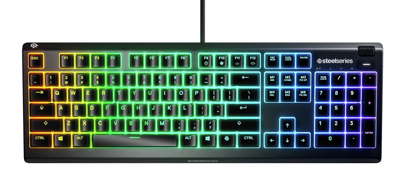 SteelSeries Apex 3 Wired Gaming Keyboard Review