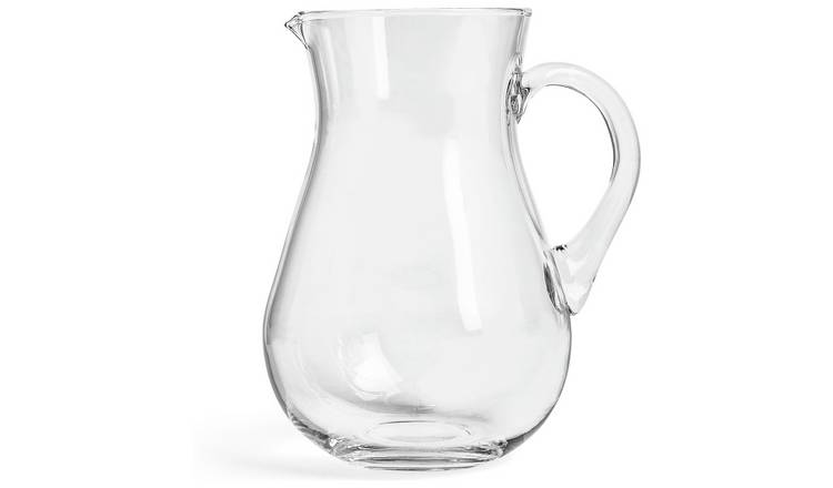 Habitat Glass Oversized Jug - Clear