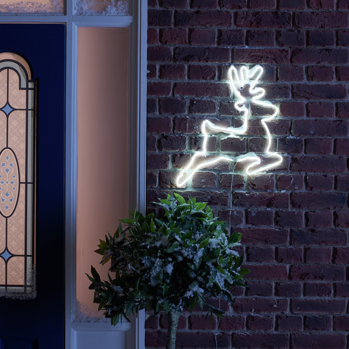 Argos Home Neon Large Light Up Reindeer