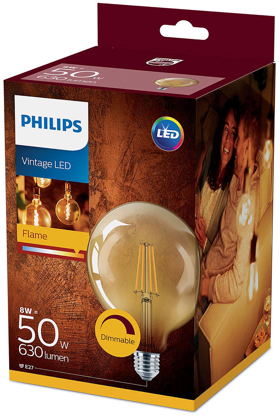 Philips LED Filament E27 8W (50W) Dim Giant Bulb Review