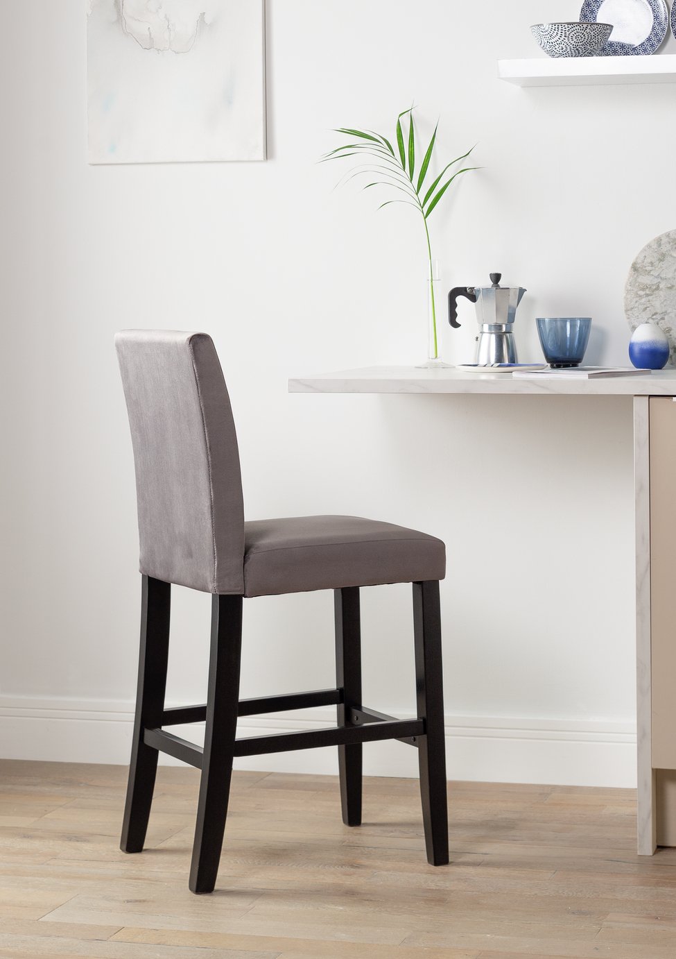 Argos Home Winslow Velvet Bar Stool Reviews Updated April 2024