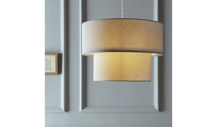 Linen deals sconce shades