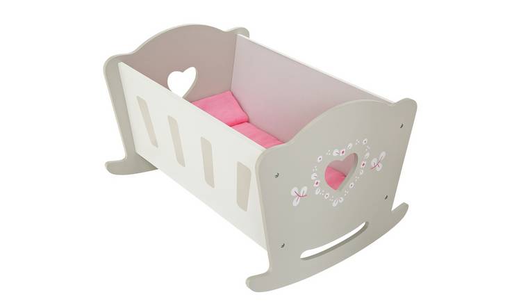 Buy Chad Valley Babies to Love Wooden Doll Crib Argos