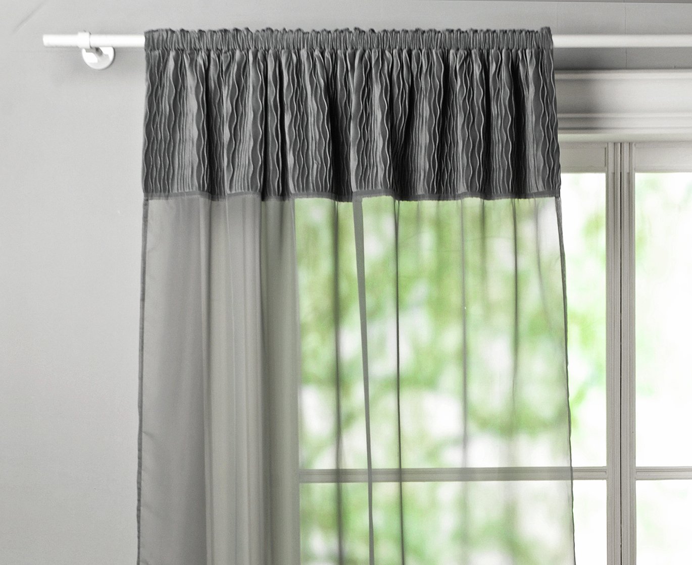 Argos Home Crushed Velvet Voile Curtain Panel Review