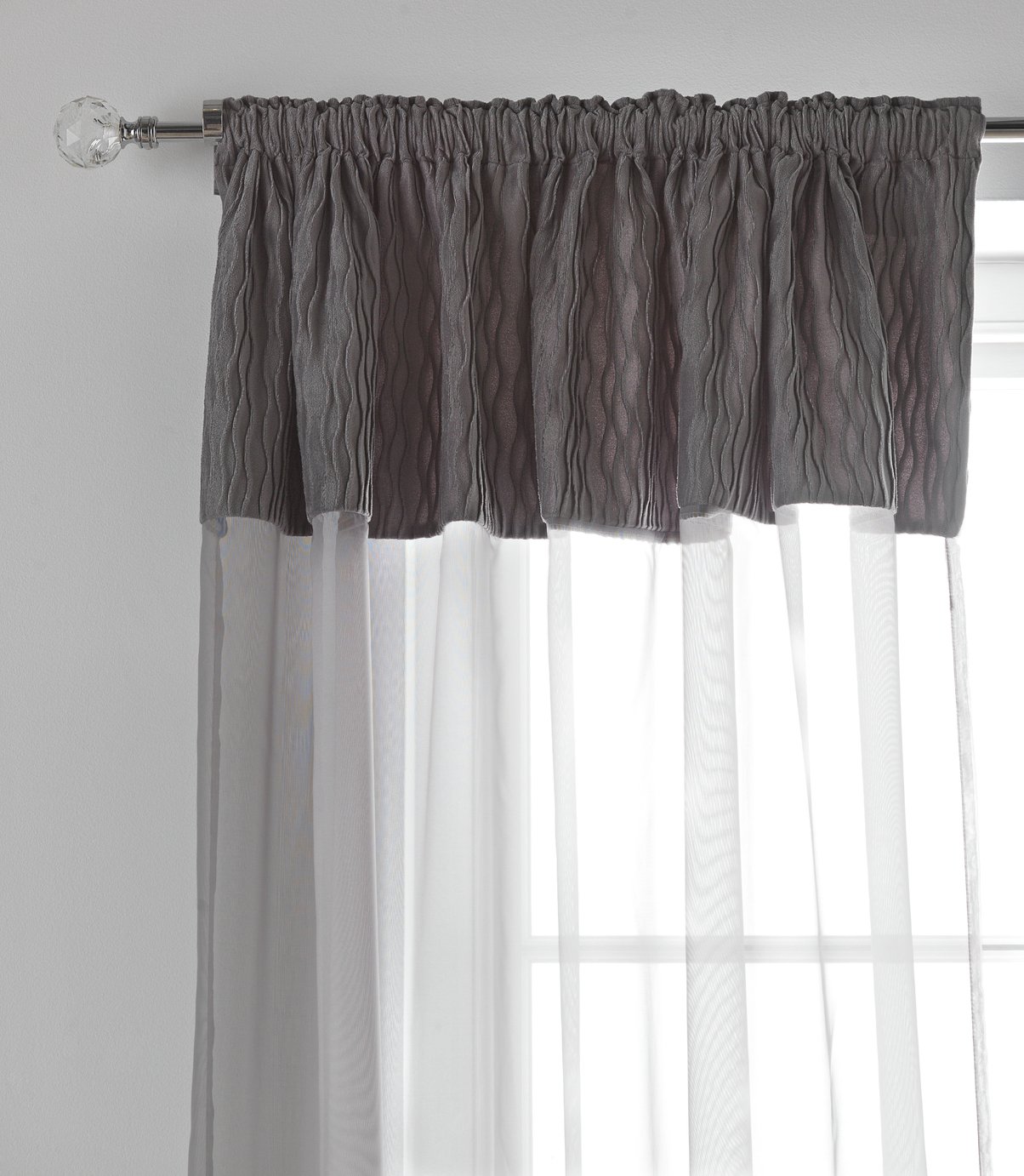 Argos Home Crushed Velvet Voile Curtain Panel Review