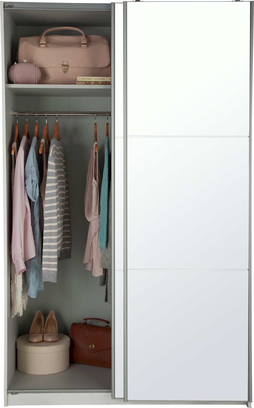 Argos Home Holsted Mirrored Small Wardrobe Review