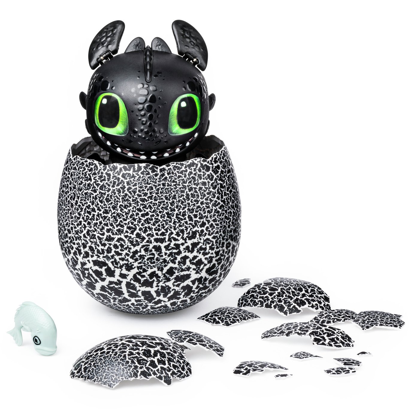 DreamWorks Interactive Hatching Dragon Egg Toothless (9199149) Argos