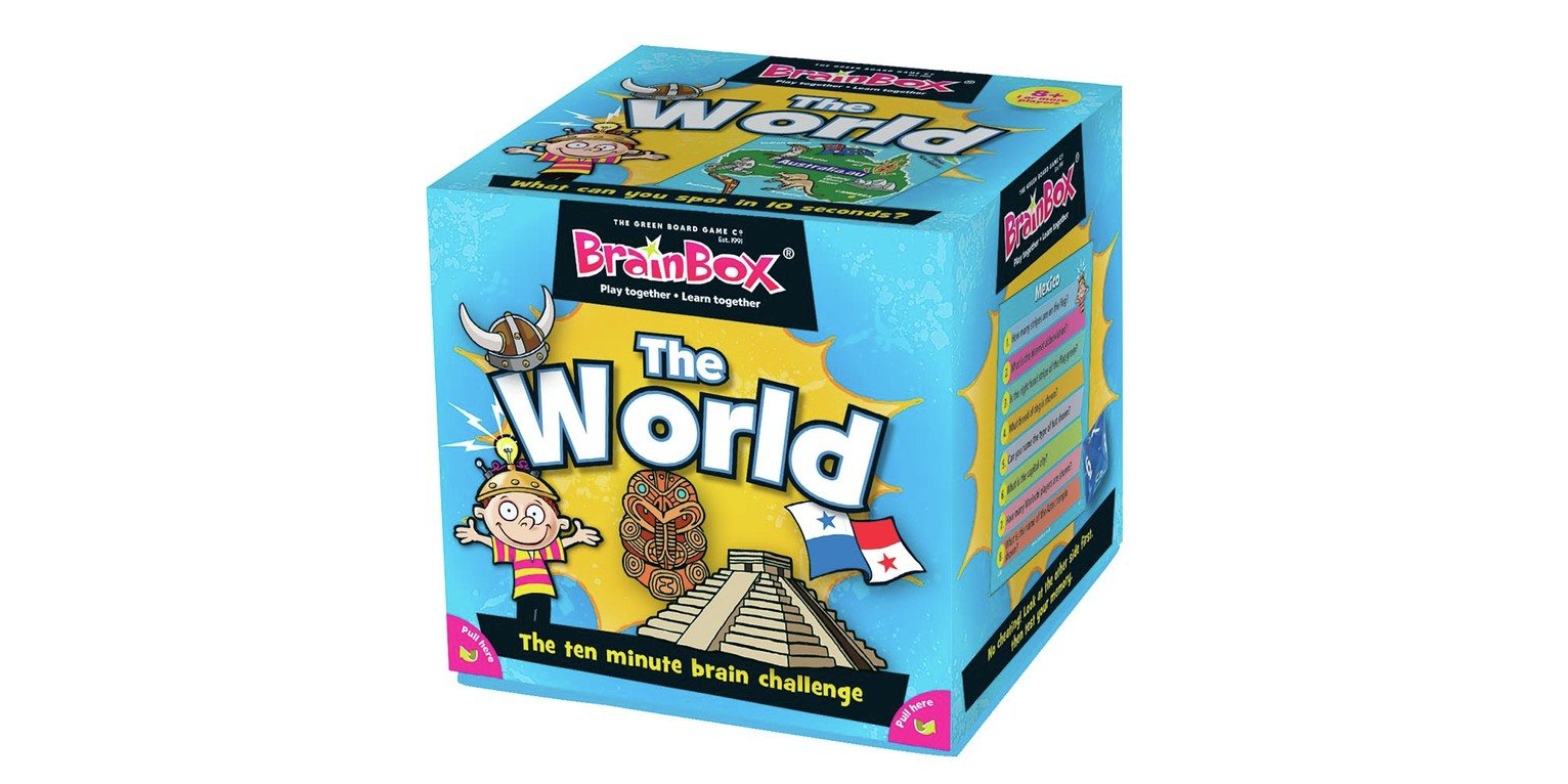 BrainBox Travel The World Quiz Game