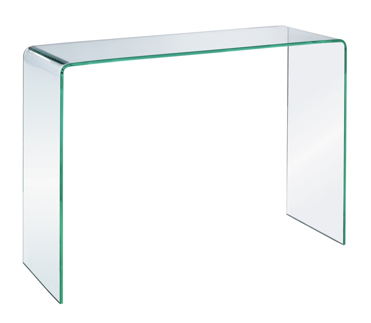 Habitat Gala Tempered Glass Console Table