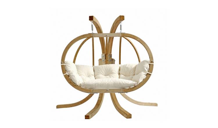 Amazonas Globo Royal Globo Royal Double Seater Hanging Chair Set - Natura