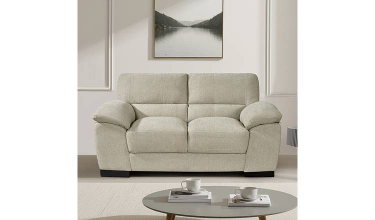 Artemis Home Roslyn 2 Seat Fabric Sofa - Beige
