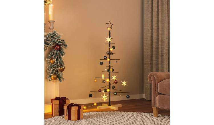 Walplus Artificial Christmas Tree - Black - 120 cm