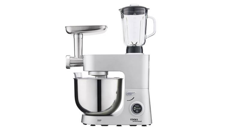 Cooks Professional Multifunction 8L Digital Stand Mixer - Silver