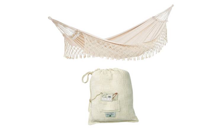 Amazonas Rio Double Cotton Hammock - Natural