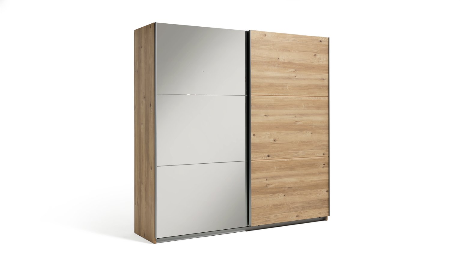Argos Home Holsted Extra Large Oak Effect & Mirror Wardrobe Reviews