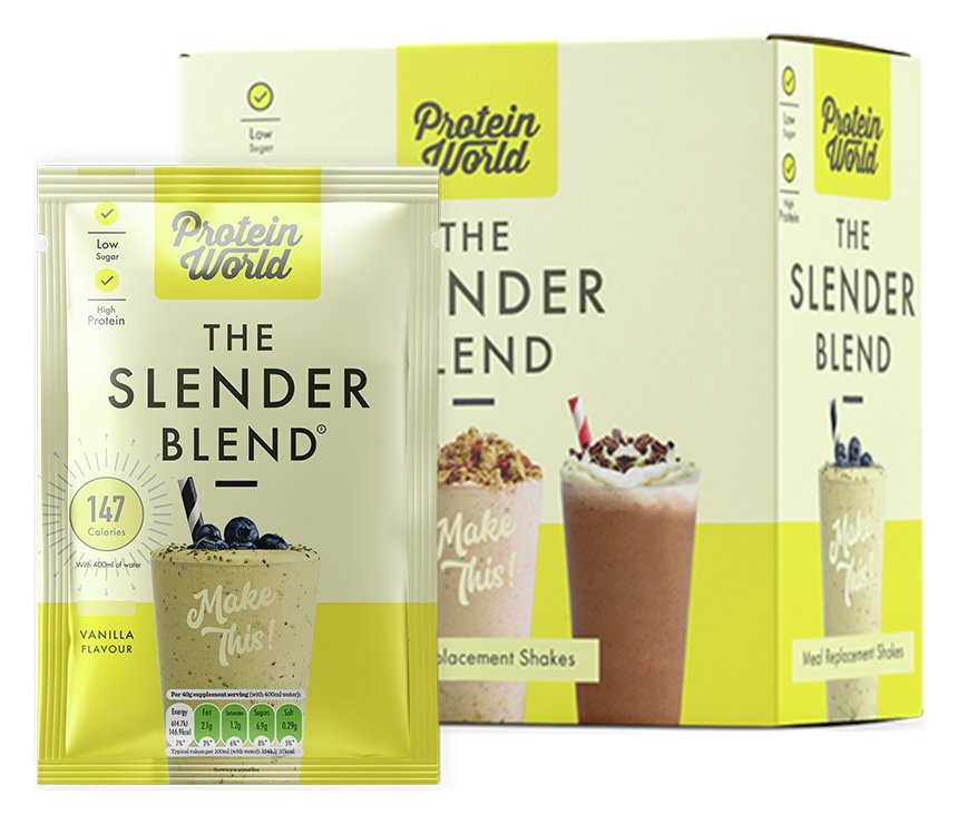 Protien World Slender Blend Vanilla Sachets Review