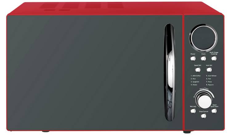 Buy Morphy Richards 900W Standard Microwave P90D23ELB8 - Red