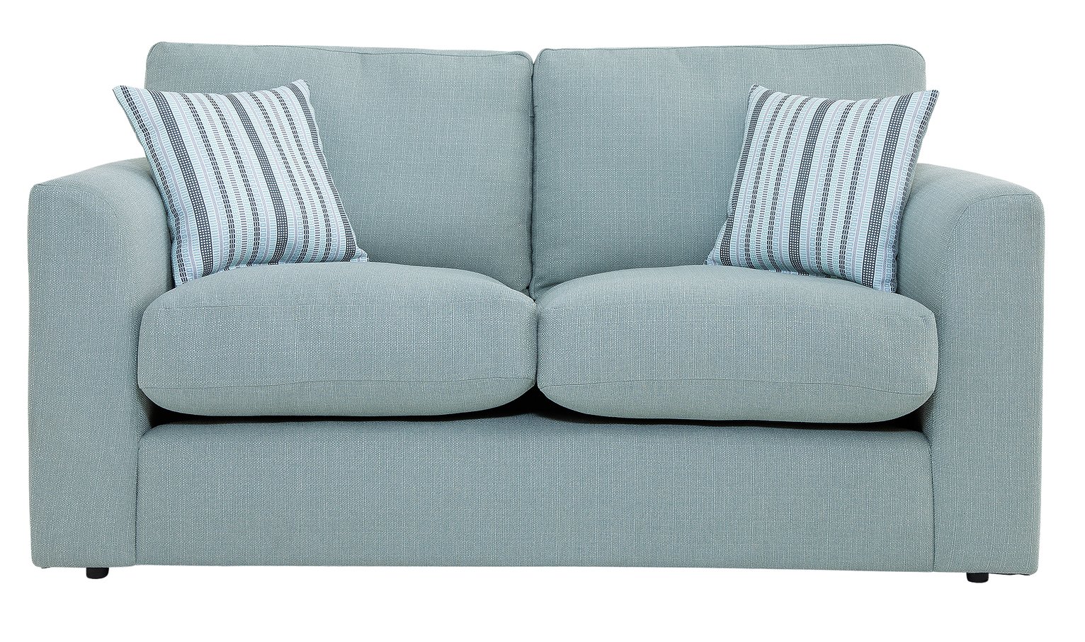 Argos Home Cora 2 Seater Fabric Sofa - Duck Egg