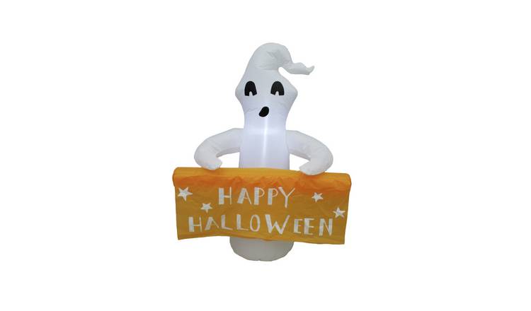 Argos Home Inflatable Happy Halloween Ghost