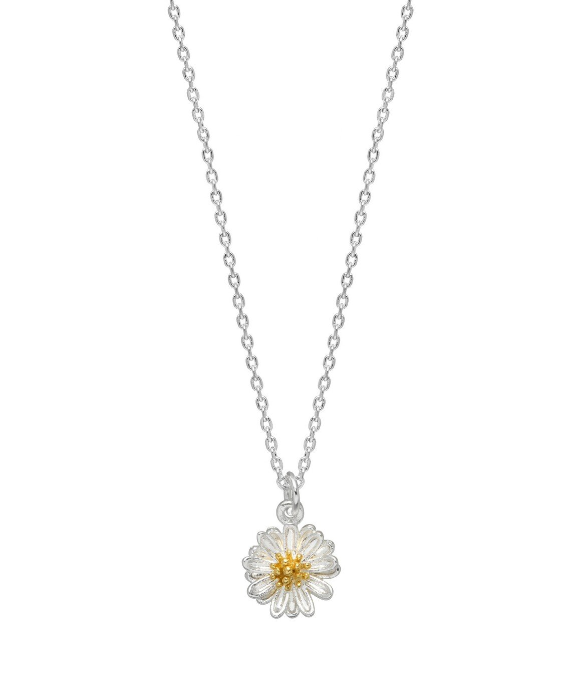 Amelia Grace Silver & Gold Colour Daisy Pendant Reviews - Updated May 2023