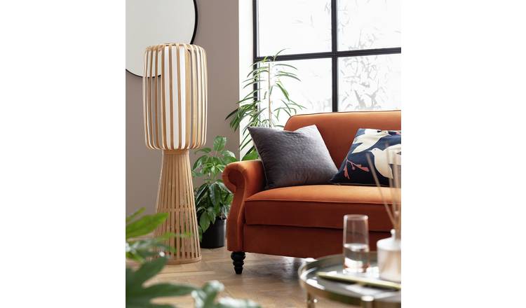 Habitat Achille Japonica Floor Lamp - Ash