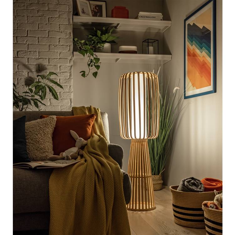 Habitat Achille Japonica Floor Lamp - Ash 0