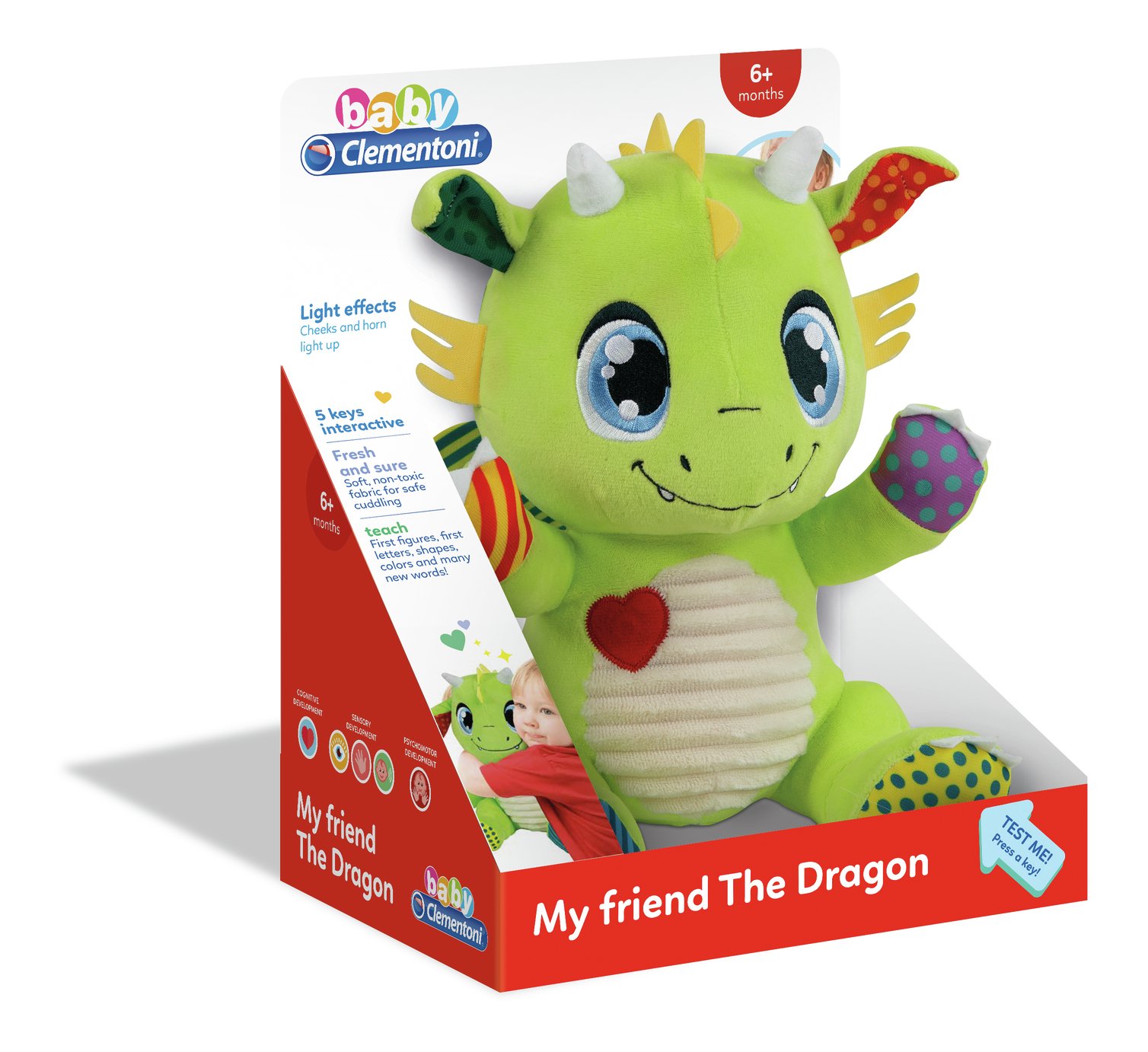 Baby Clementoni Dragon Soft Toy Review