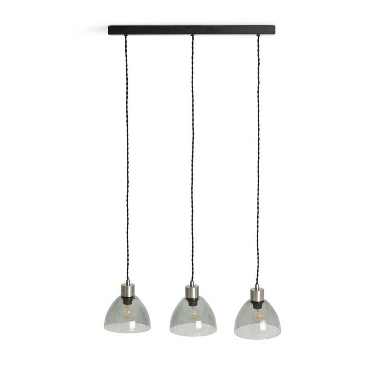 Argos Home Kanso Glass 3 Pendant Ceiling Light 0