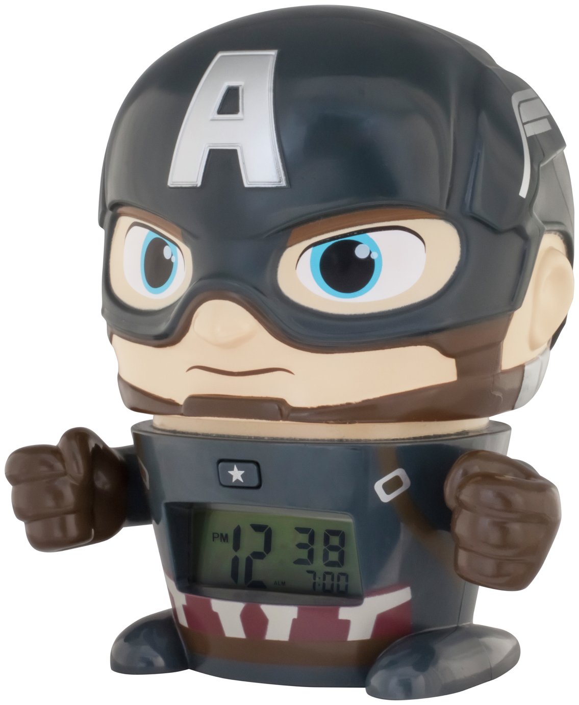 Bulbbotz Marvel Captain America Alarm Clock Review