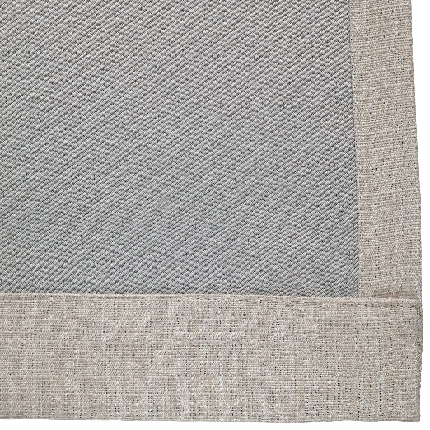 Argos Home Linen Look Eyelet Curtains - Natural