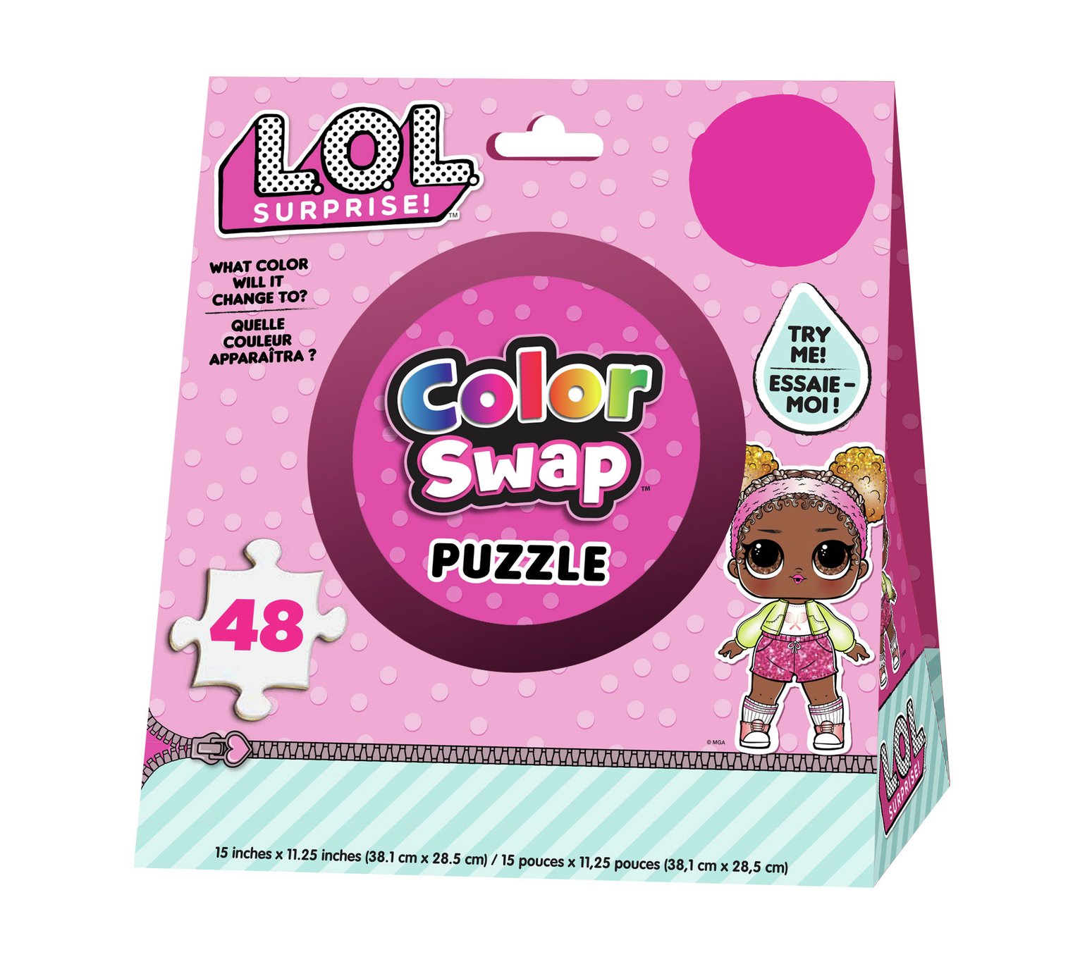 LOL Surprise 48 Piece Colour Swap Puzzle Review