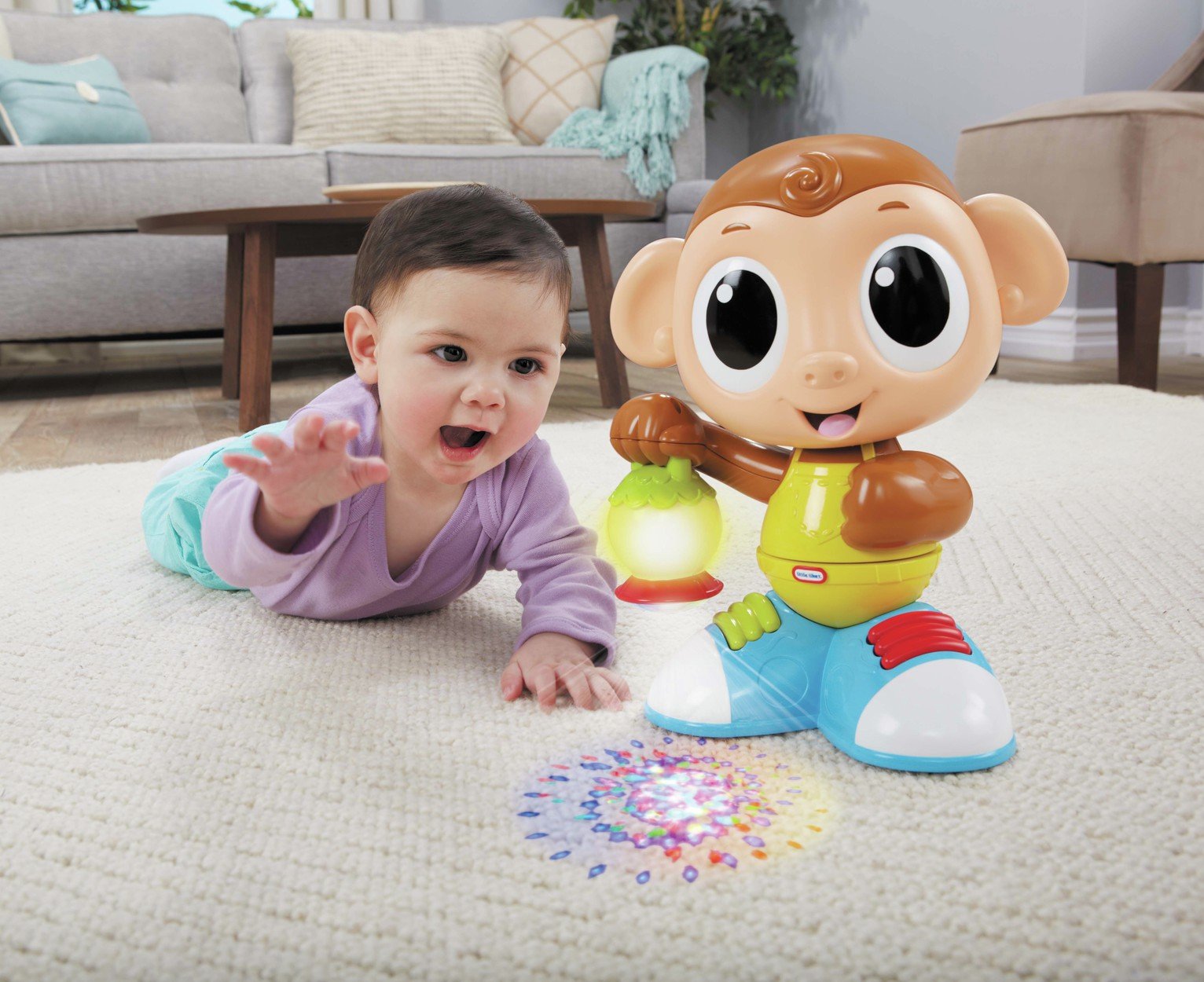 little tikes movin lights monkey