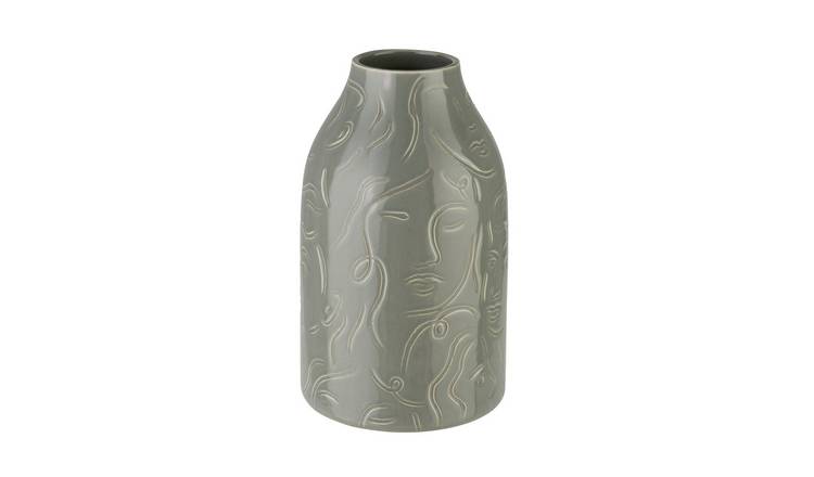 Argos Home Textured Face Vase