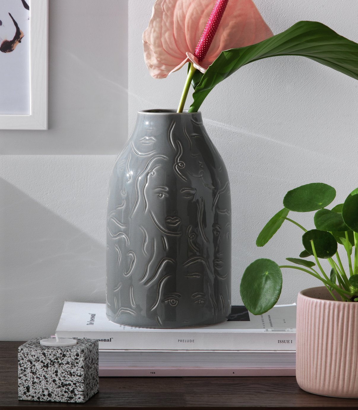 Argos Home Textured Face Vase Review