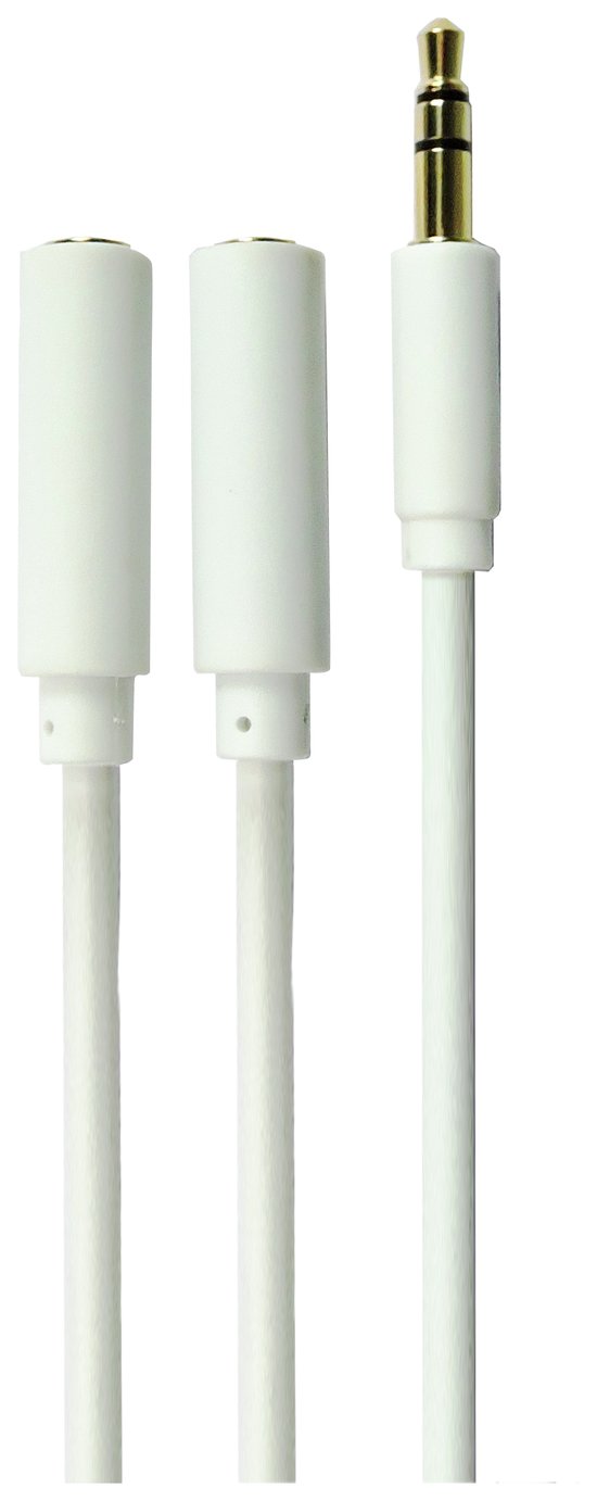 Headphone Splitter - White