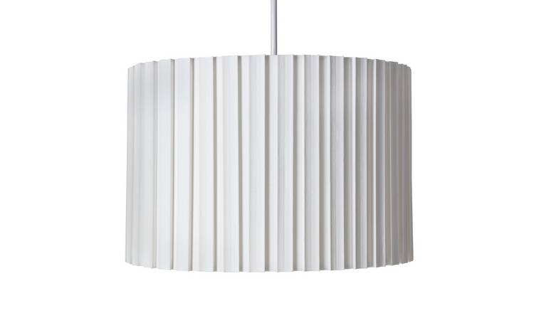 Buy Argos Home Boxpleat Shade White Lamp Shades Argos