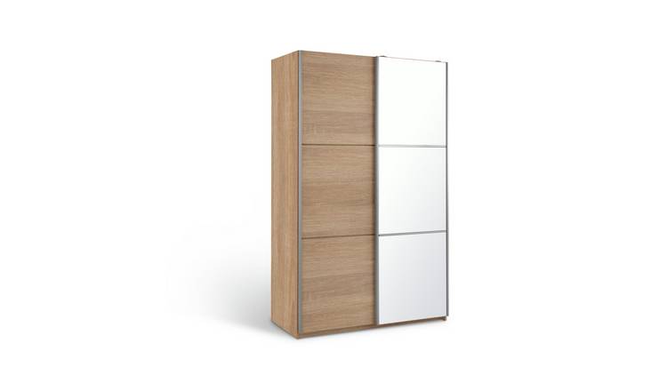 Buy Argos Home Holsted Small Oak Effect Mirror Wardrobe