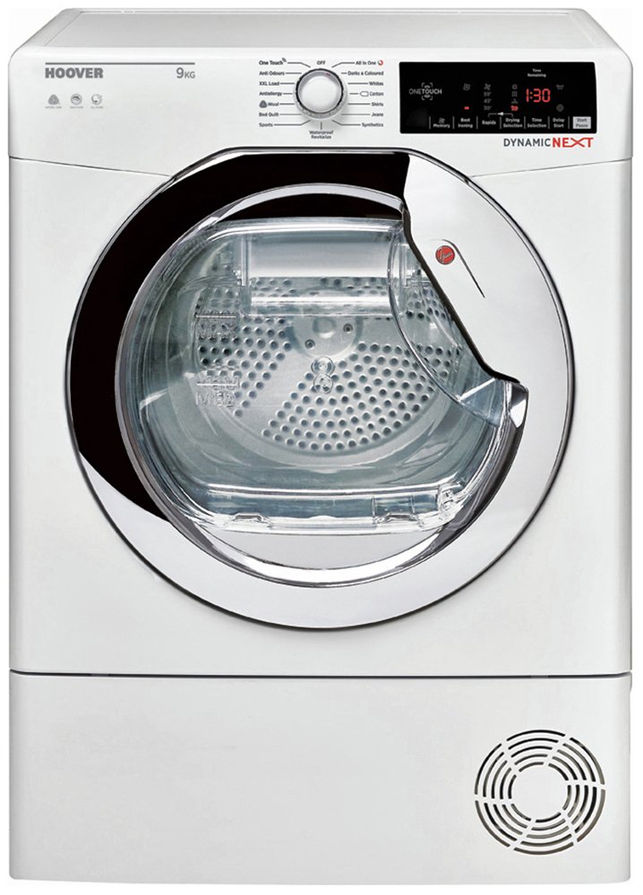 Hoover DXC 9TCE 9KG Condenser Tumble Dryer - White